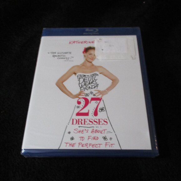 Blu-Ray Disc DVD Katerine Heigl 27 Dresses Comedy NEW - Picture 1 of 2